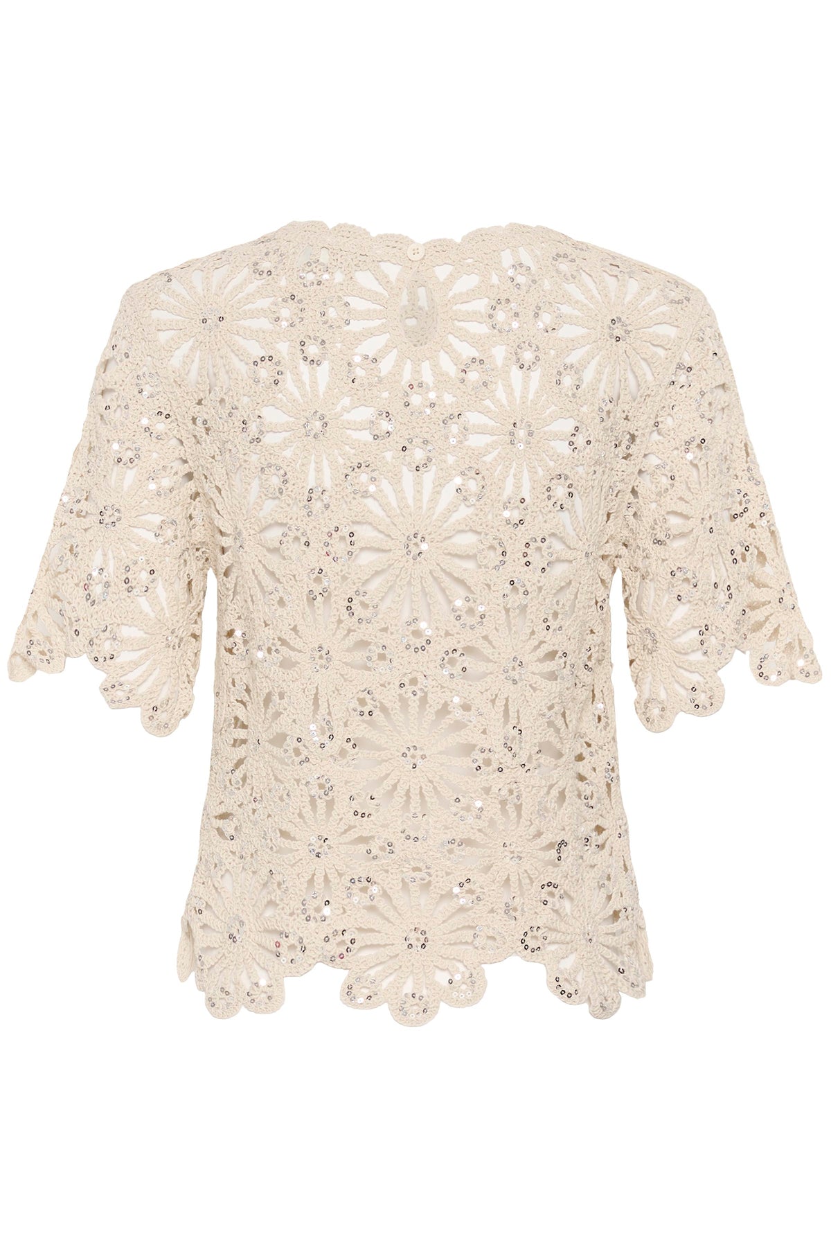 KACALLISTA GLITTER TOP beige