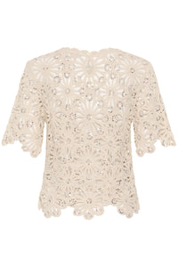 KACALLISTA GLITTER TOP beige