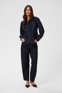 KAGHITA BARREL JEANS dark jeans