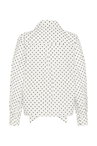 KAMILLY SHIRT zwart/wit dot