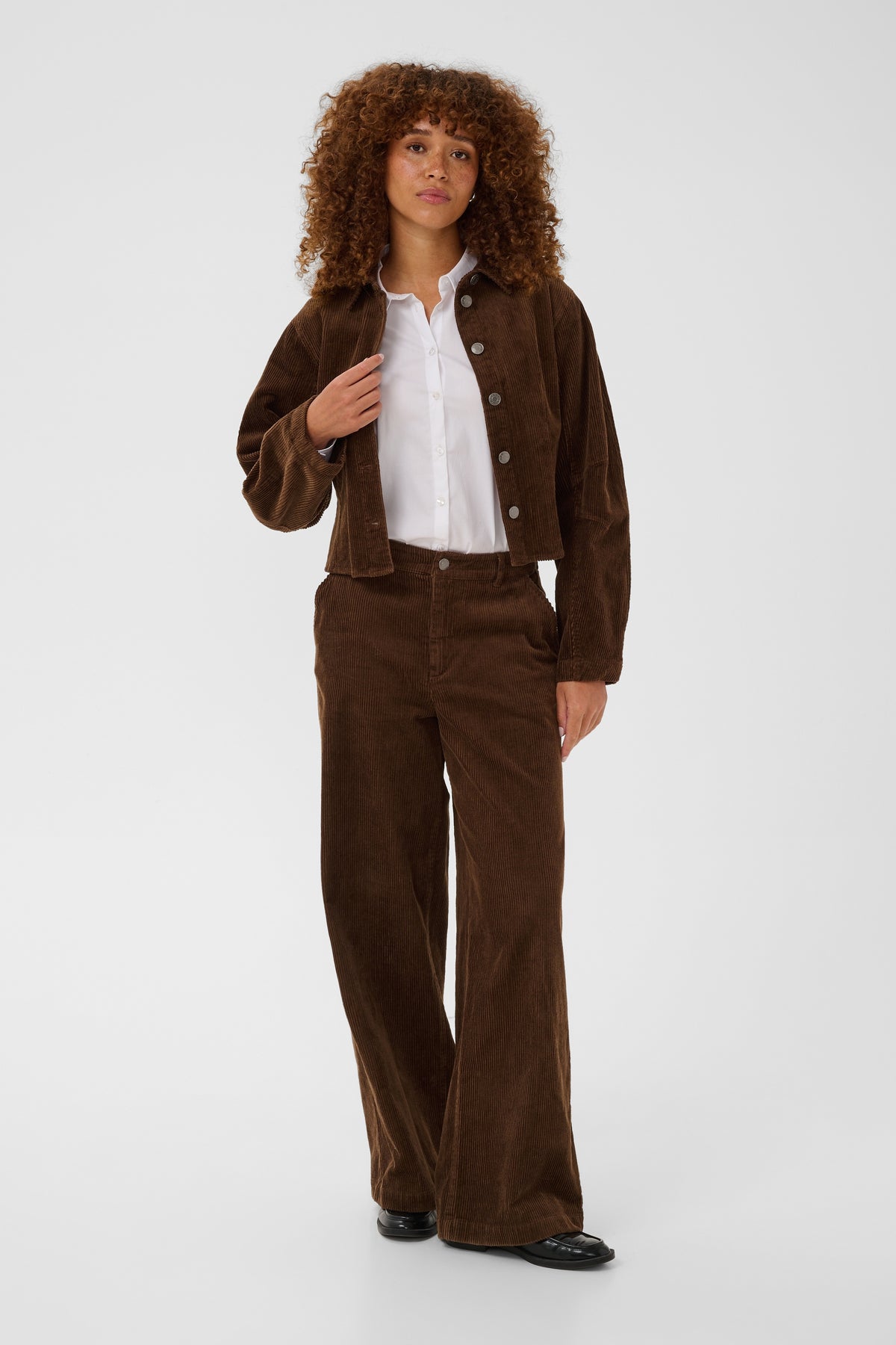 KASELLA CORDUROY PANTS bruin