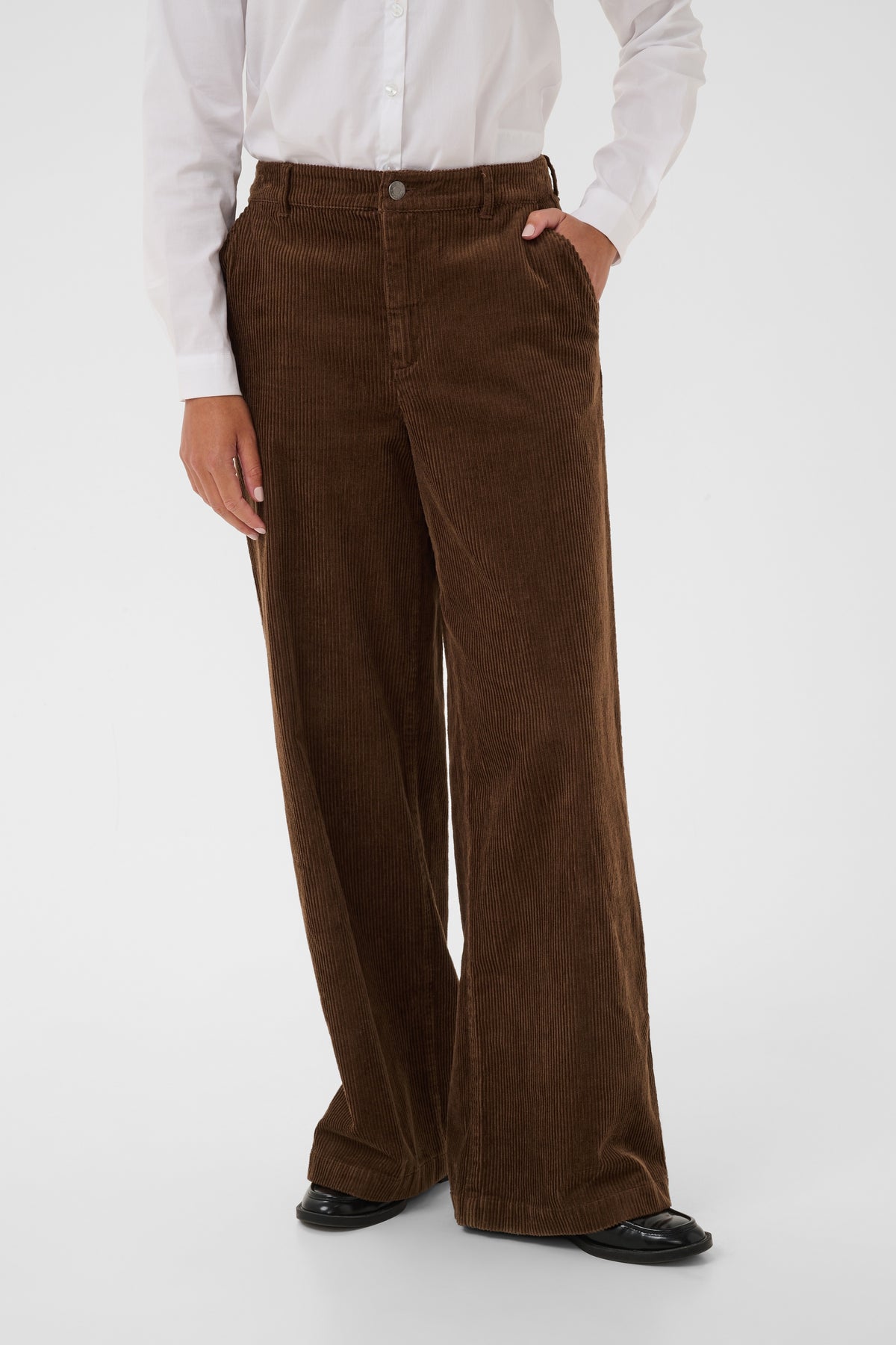 KASELLA CORDUROY PANTS bruin