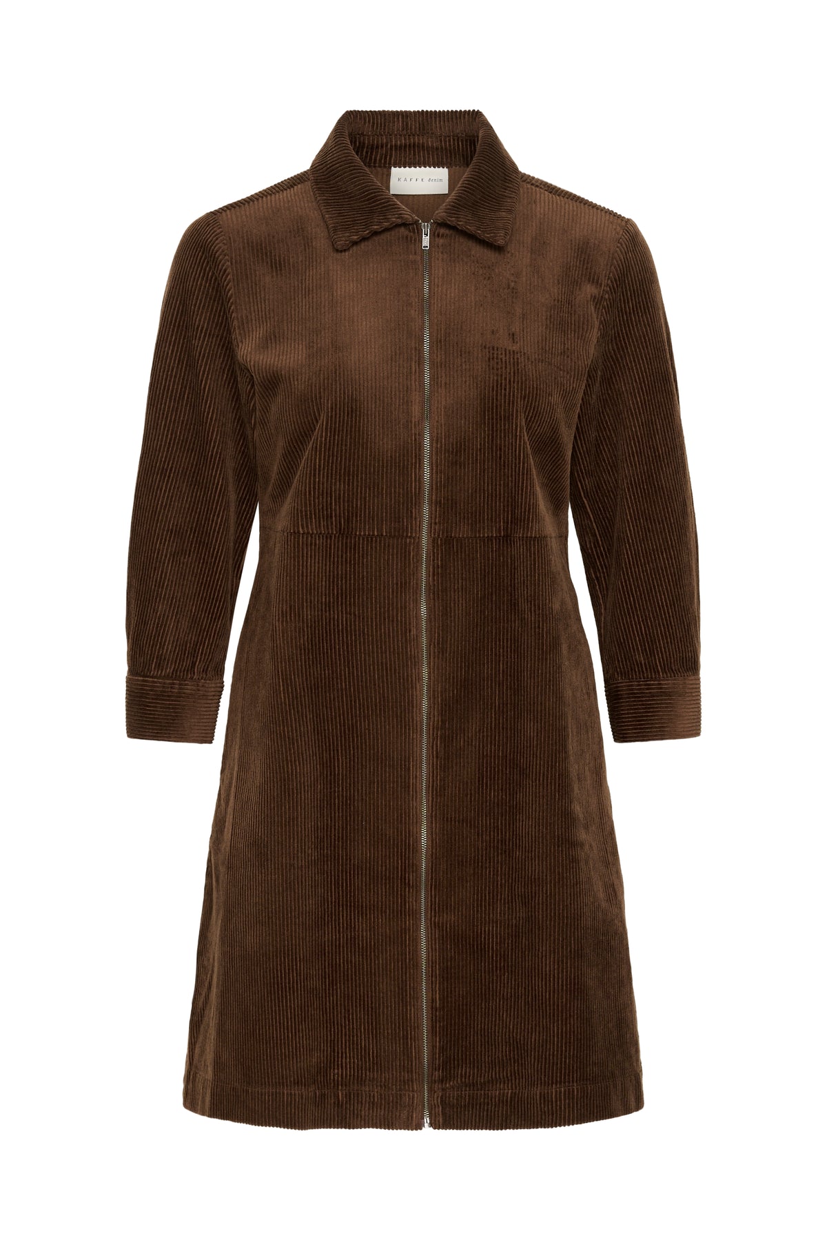 KASELLA CORDUROY DRESS bruin