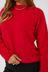 KAJORDAN KNIT PULL rood