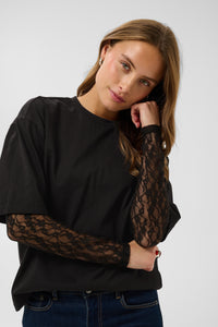 KADORA SHIRT zwart