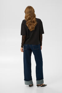 KADORA SHIRT zwart