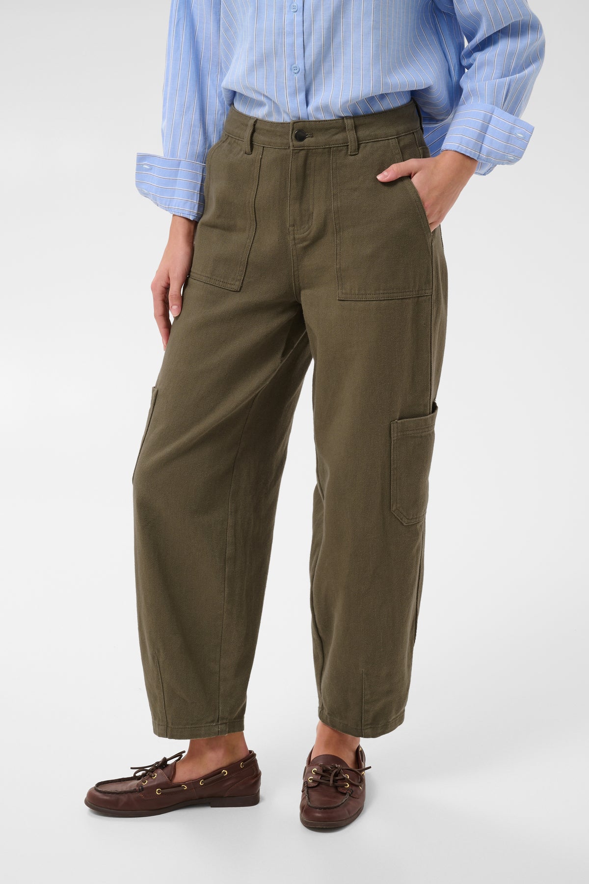 KALILANO CARGO PANTS kaki