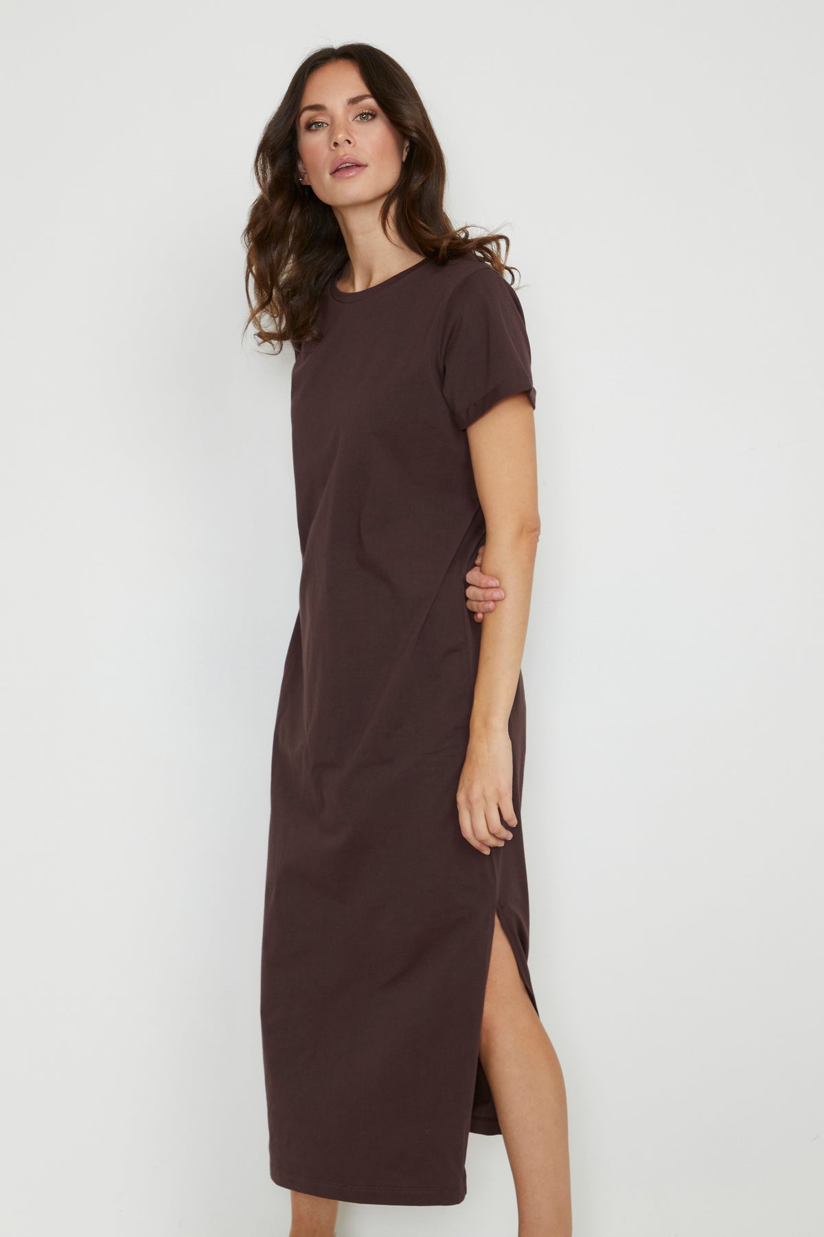 KACELINA DRESS bruin