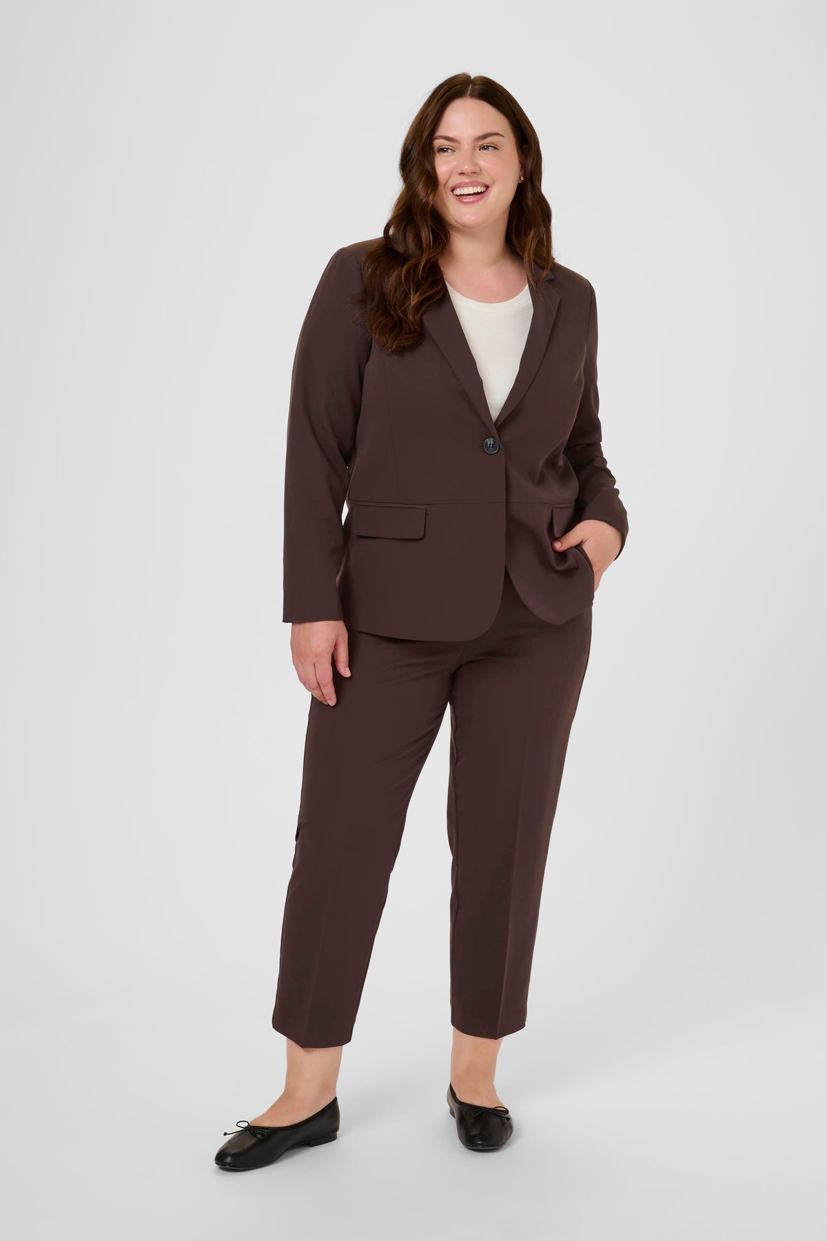 KCSAKIRA BLAZER coffee