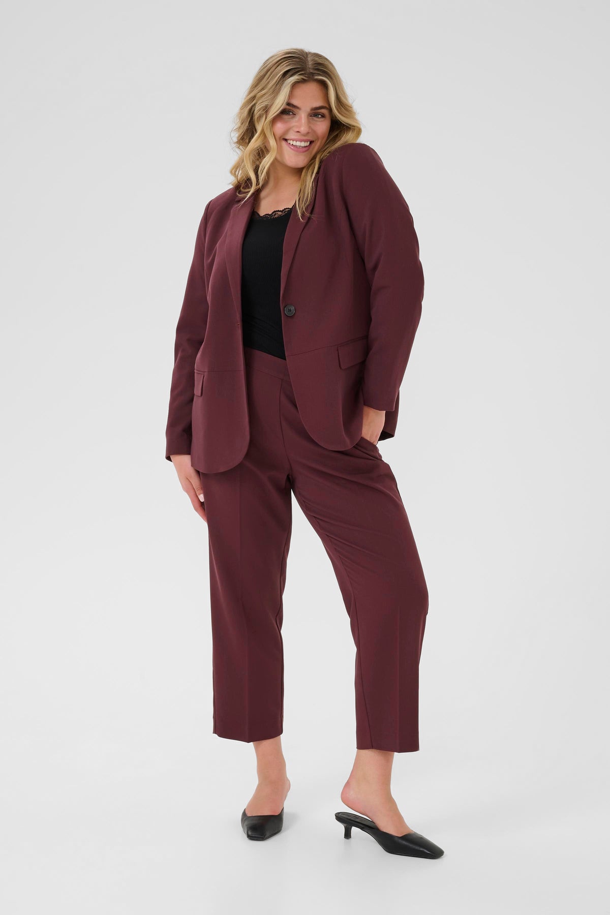 KCSAKIRA BLAZER bordeaux