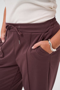 KCJENNA STRAIGHT PANTS fudge