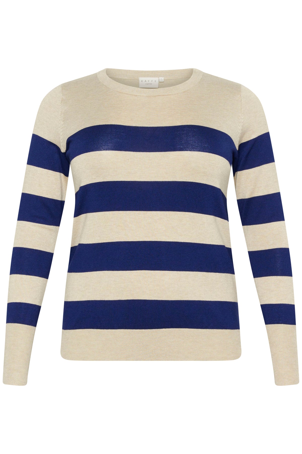 KClizzy Striped Knit Pullover ecru/blauw