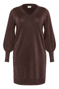 KCREGITTA KNIT DRESS bruin