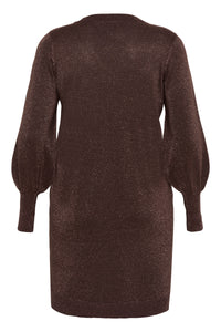 KCREGITTA KNIT DRESS bruin