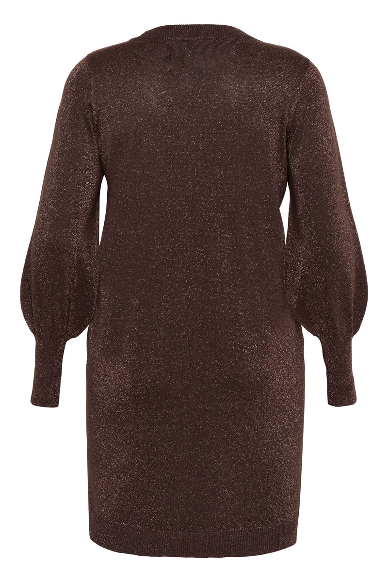 KCREGITTA KNIT DRESS bruin