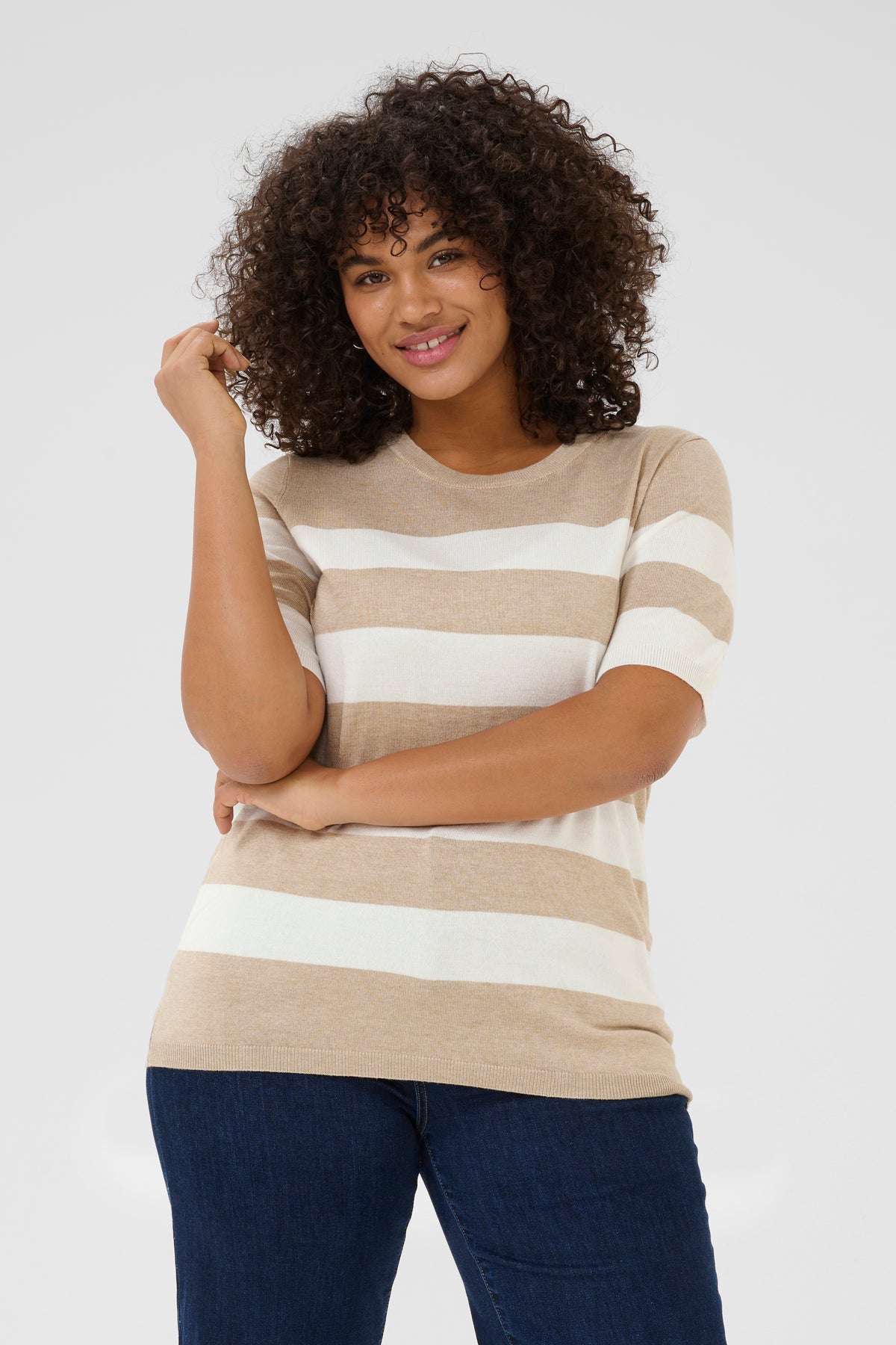 KCLIZZY STRIPED PULL beige