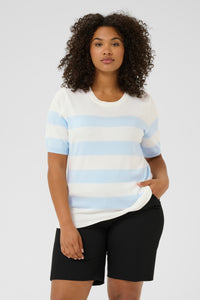 KCLIZZY SHIRT blauw/wit