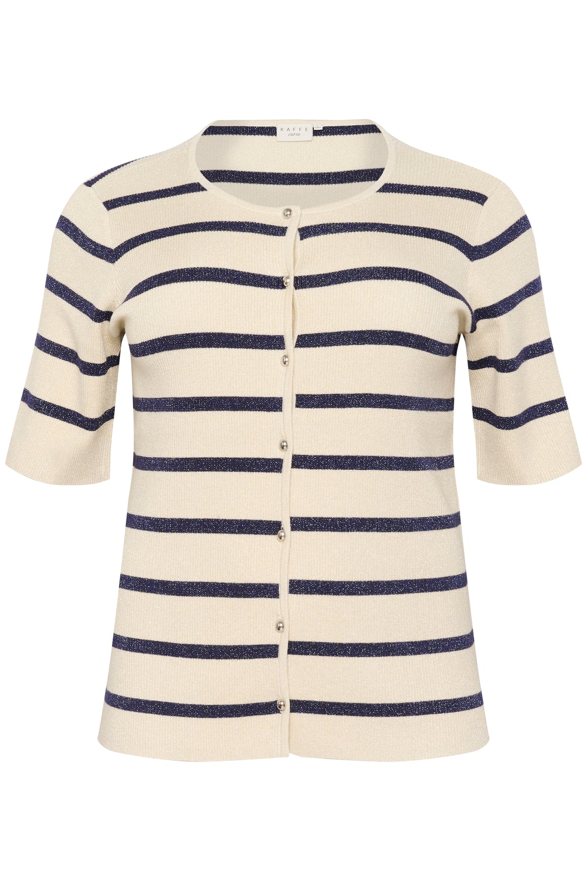 KCMORINA CARDIGAN wit/blauw
