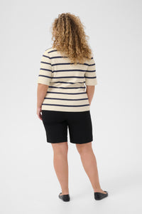 KCMORINA CARDIGAN wit/blauw