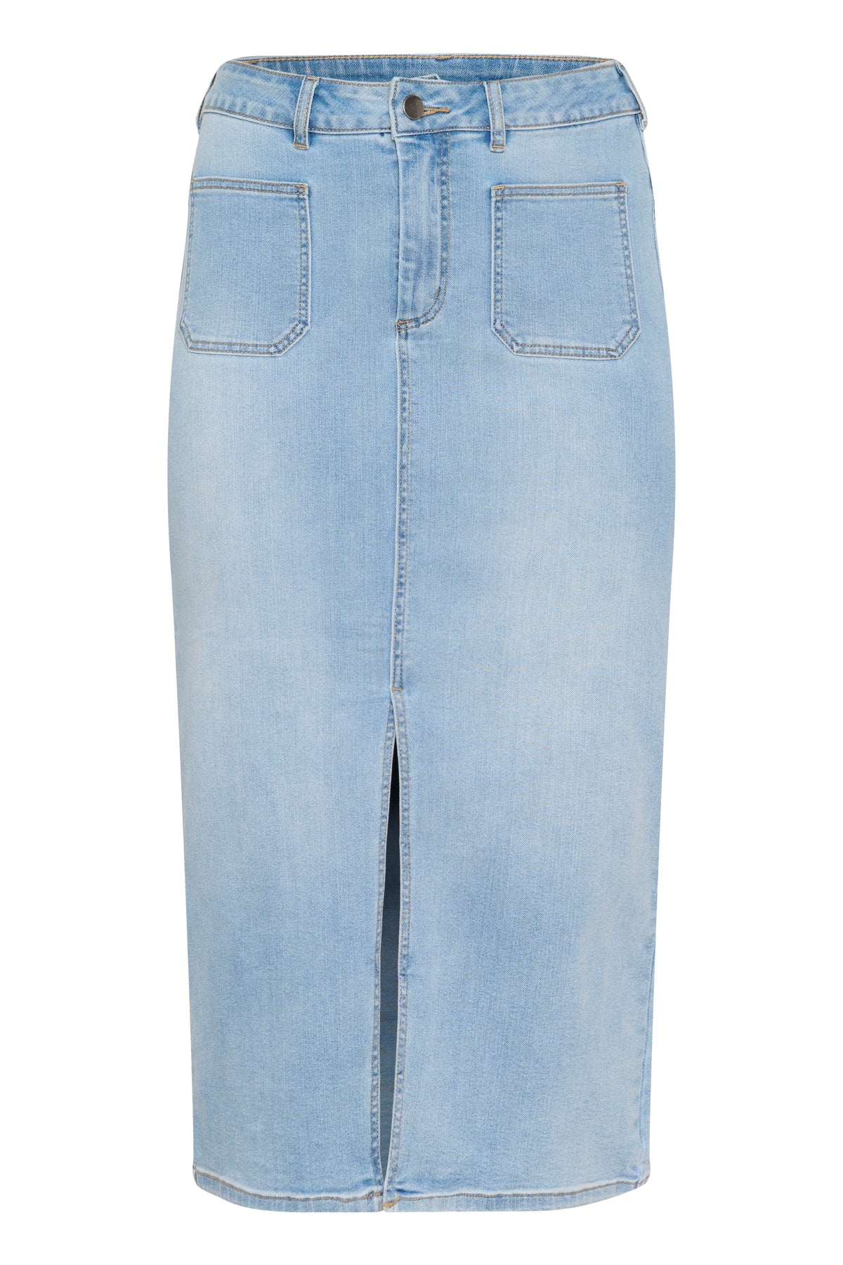 KCSINA DENIM SKIRT licht blauw