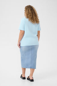 KCANNITA T-SHIRT Licht blauw