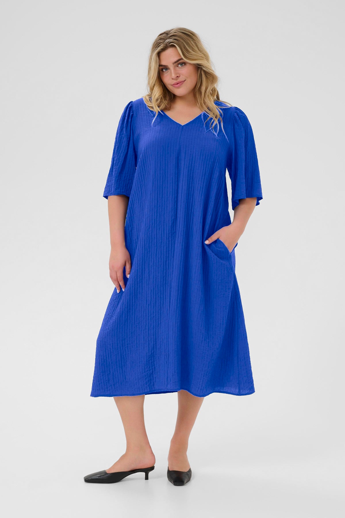 KCLISANA  DRESS blauw