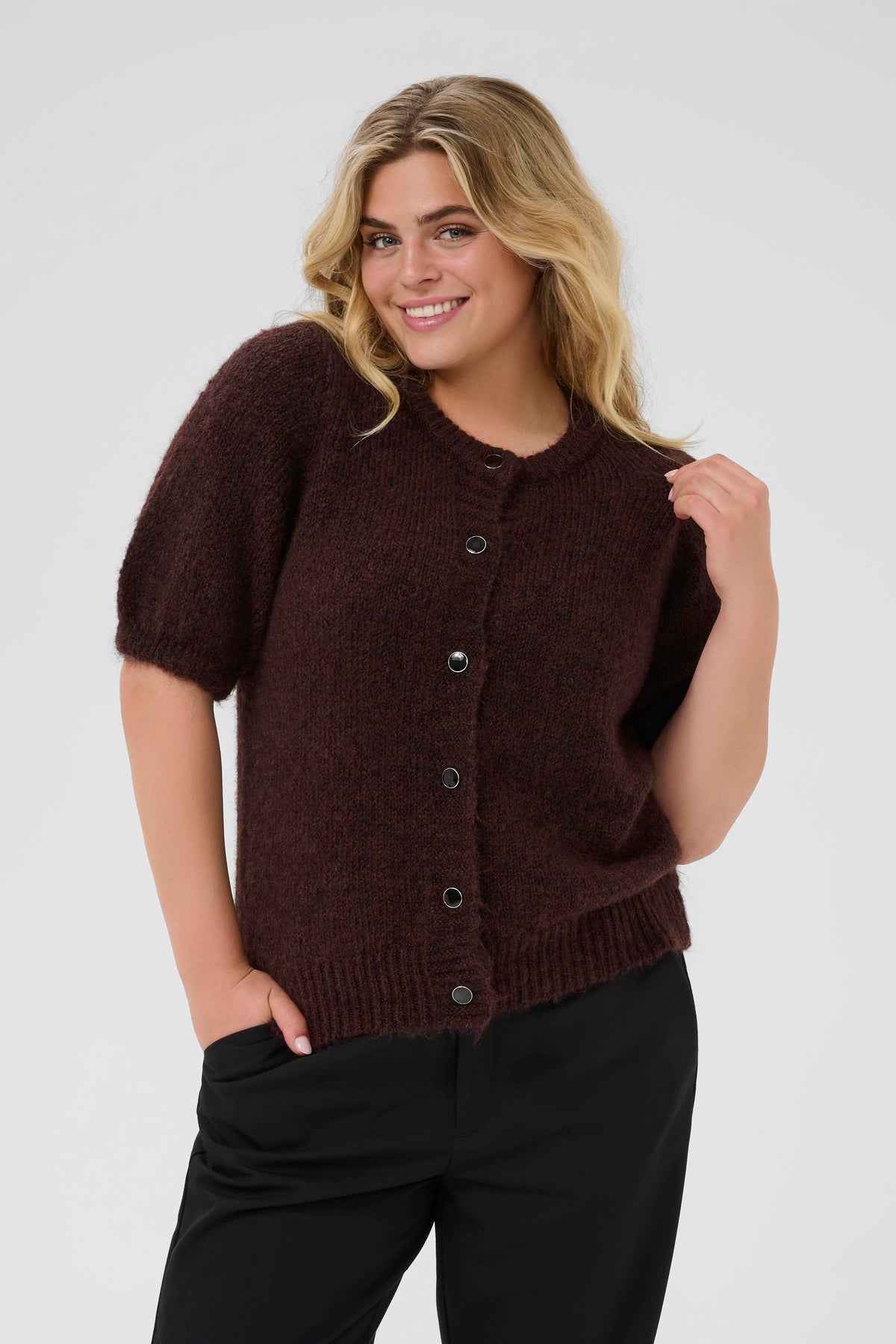 KCEMILIA CARDIGAN fudge