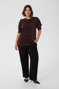 KCREGITTA GLITTER PULL bruin