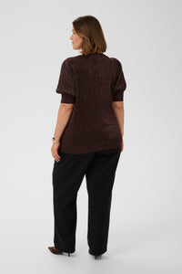 KCREGITTA GLITTER PULL bruin