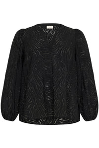KCVIANNA BLOUSE zwart