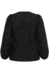 KCVIANNA BLOUSE zwart