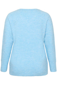 KCNIELA V-NECK PULL blauw
