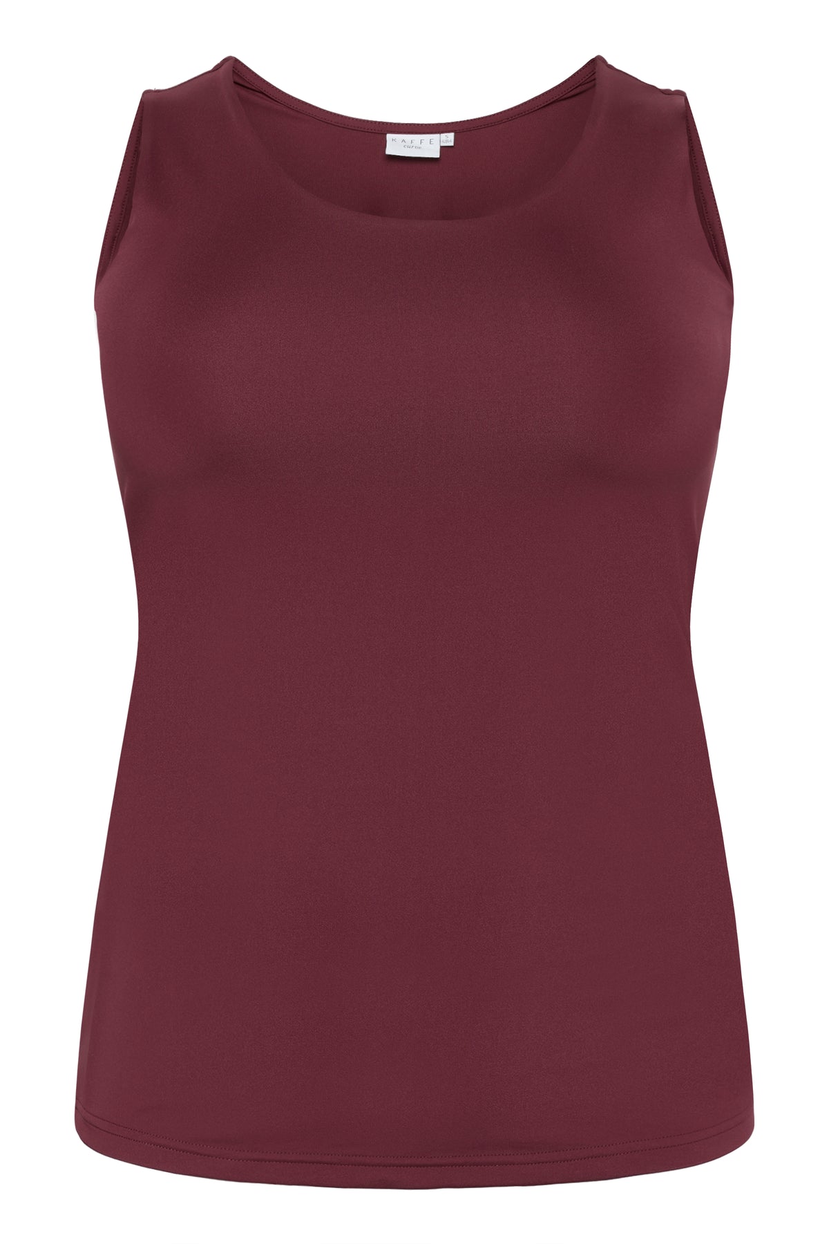 KCERINA JERSEY TOP bordeaux