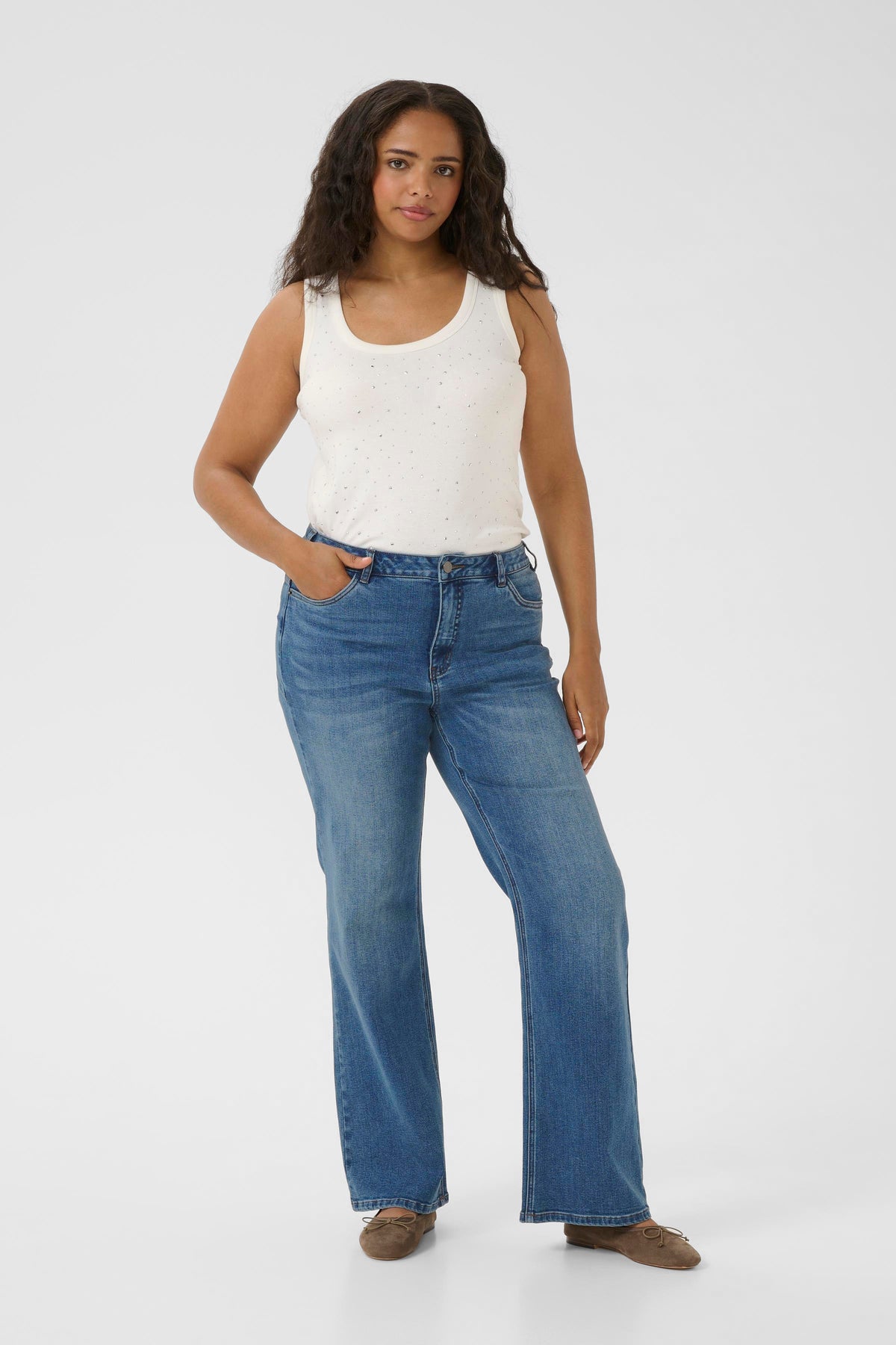 KCFLORA JEANS blauw