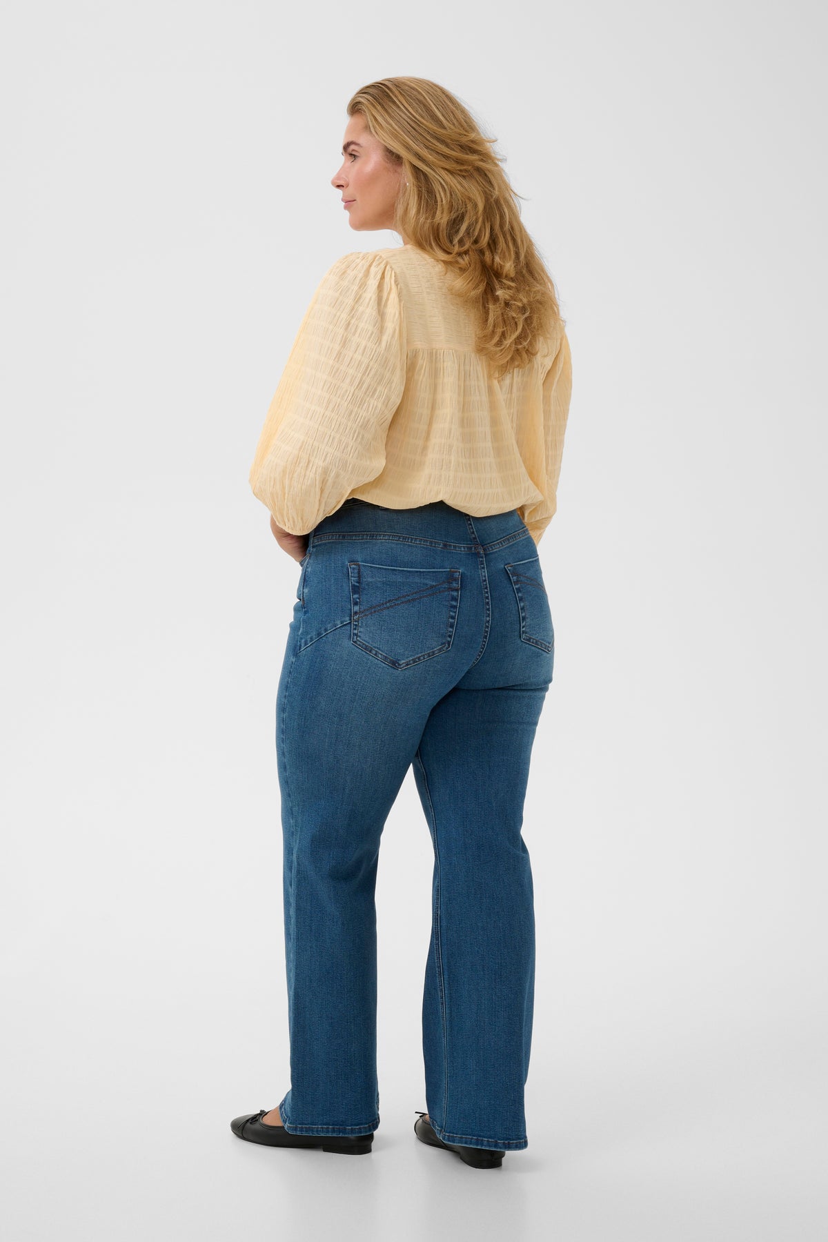 KCFLORA FLARED JEANS blauw