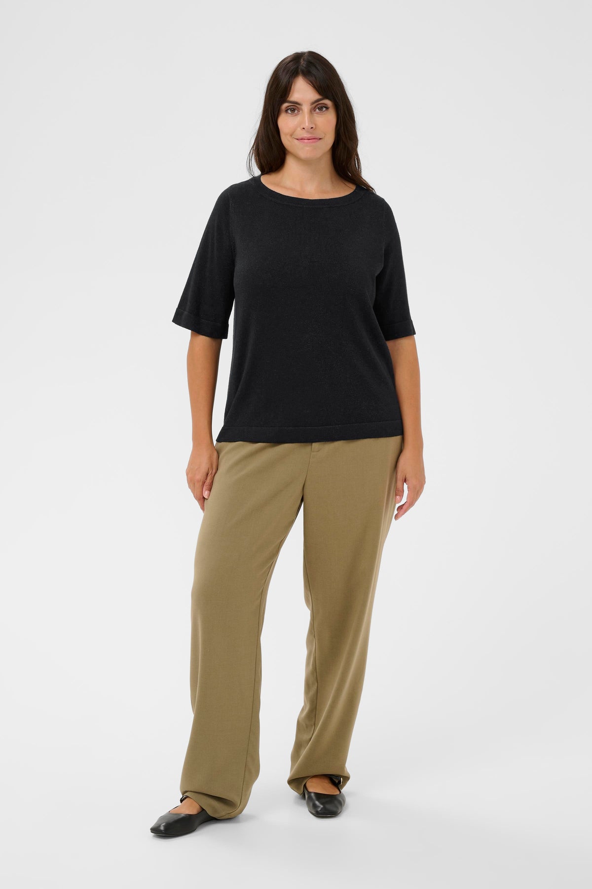 KCREGITTA PULLOVER zwart