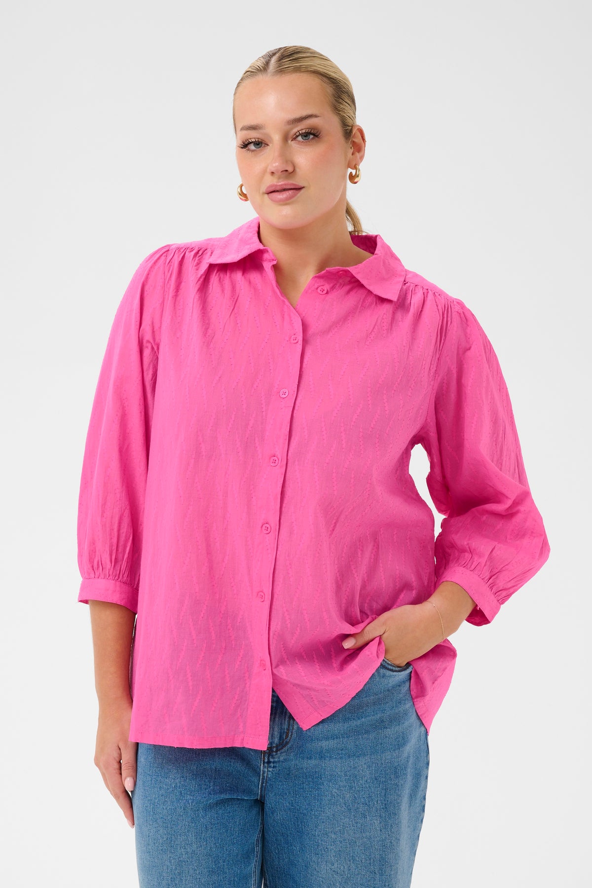 KCGABBY SHIRT roze
