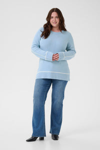 KCJINA KNIT PULL licht blauw