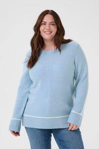 KCJINA KNIT PULL licht blauw