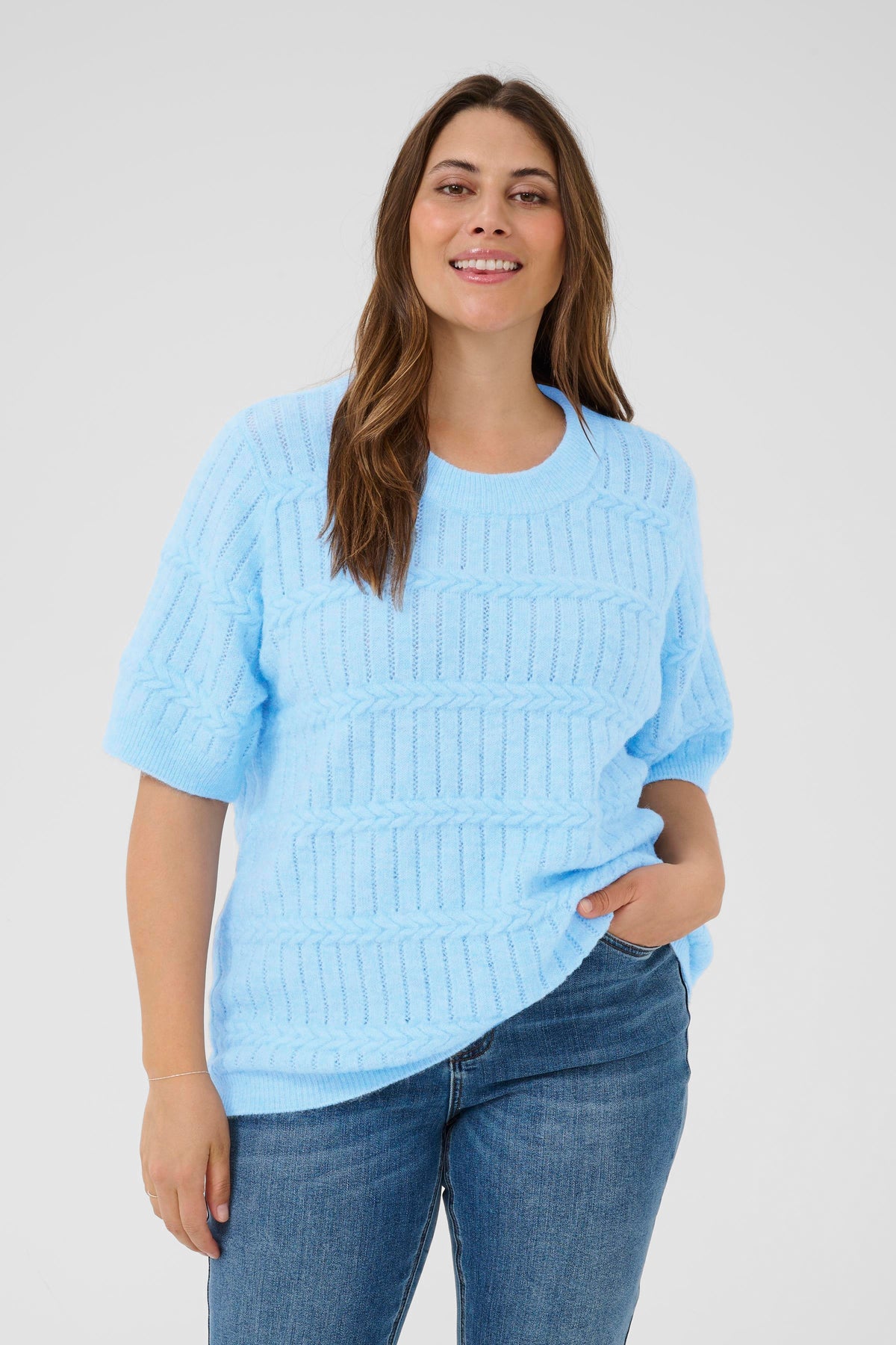 KCMINA PULLOVER blauw
