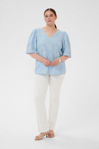 KCCARLEE BLOUSE blauw