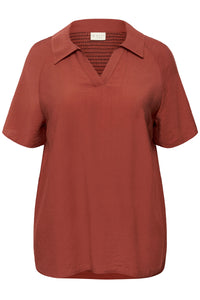 KCEMILIA BLOUSE roest