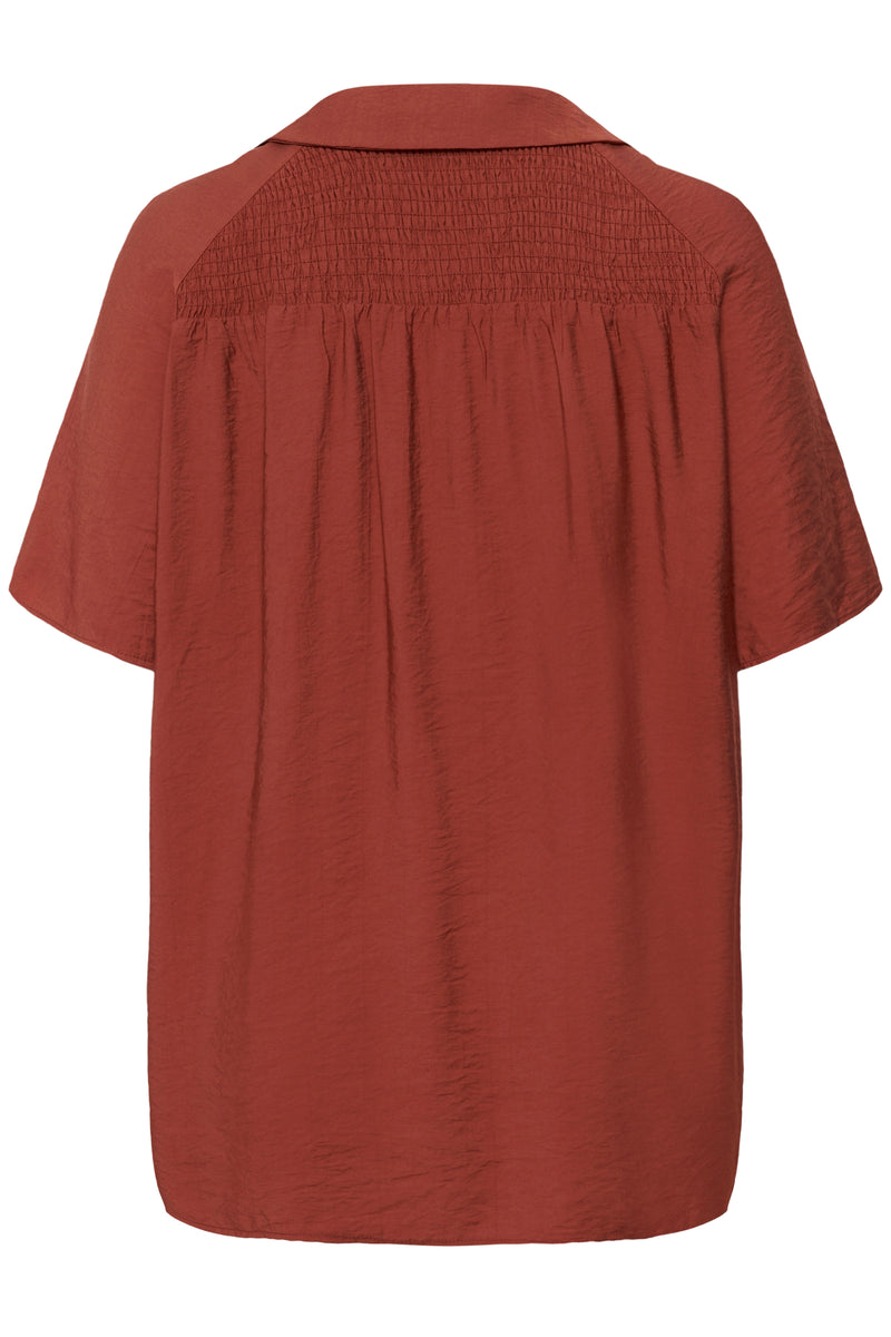 KCEMILIA BLOUSE roest