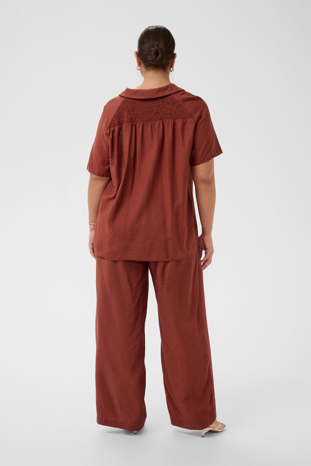 KCEMILIA BLOUSE roest