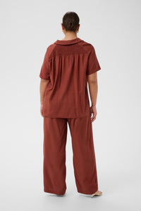 KCEMILIA BLOUSE roest