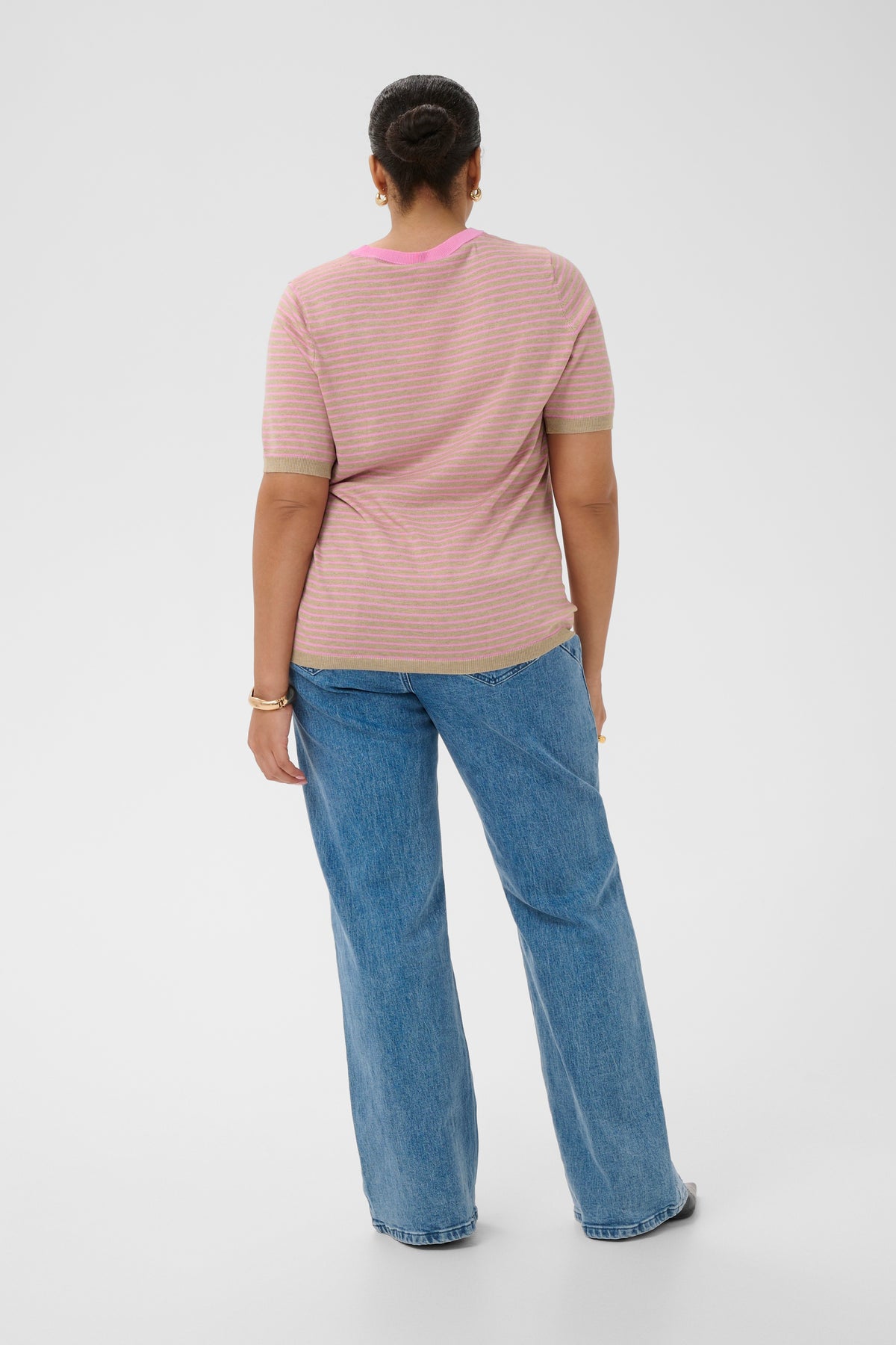 KCLIZZY KNIT grijs/roze