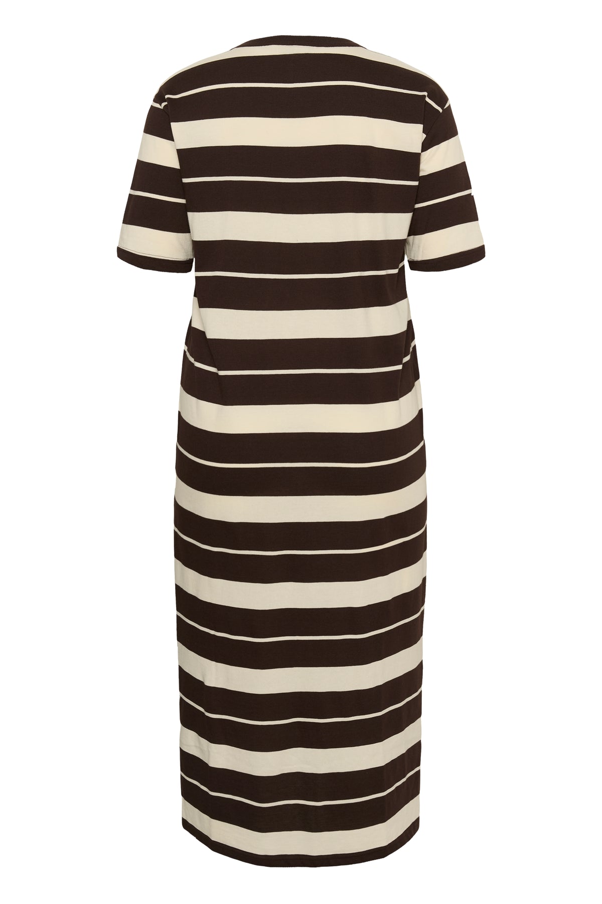 KCWINNIE DRESS streep bruin