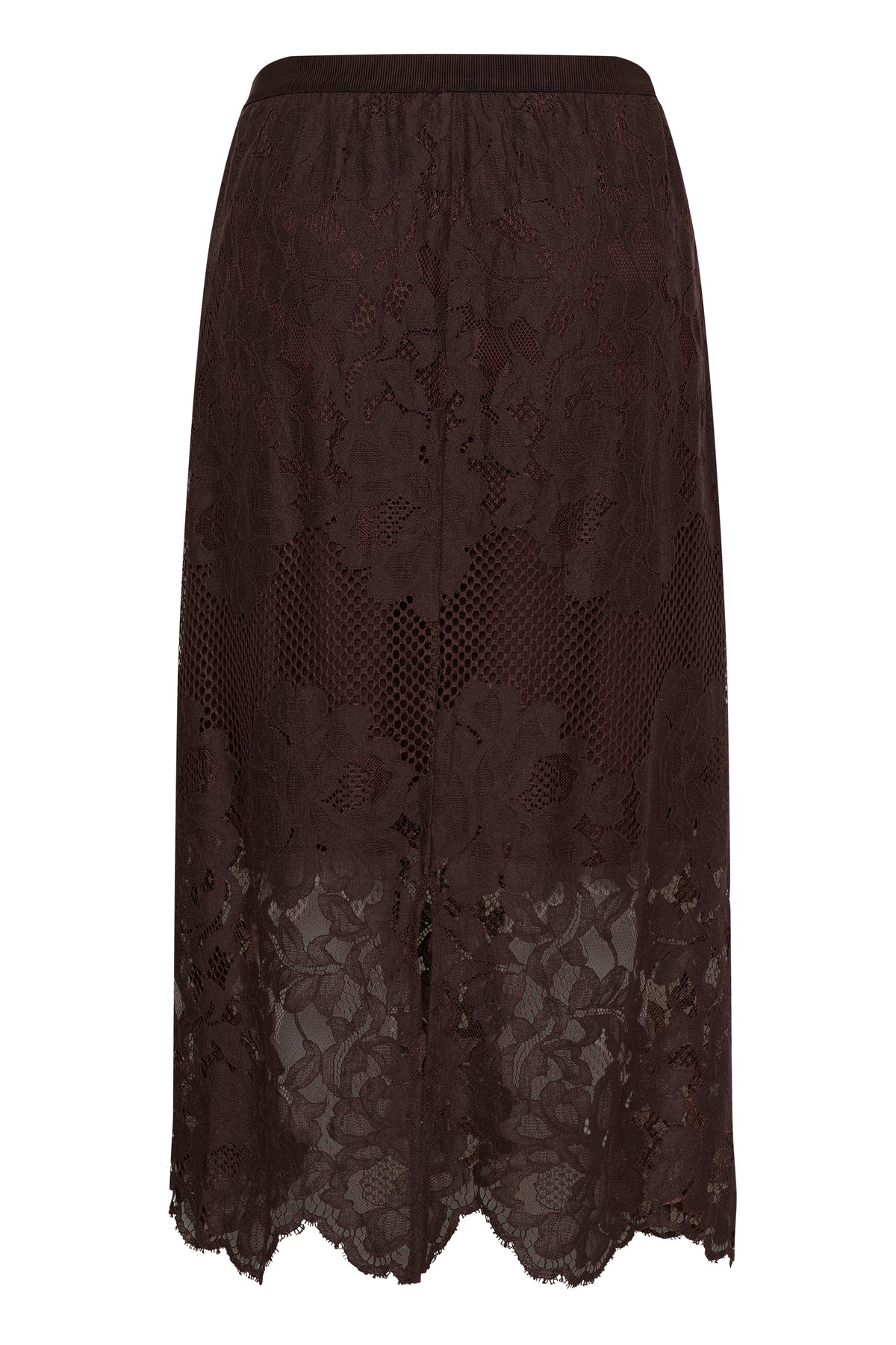 KCCARLEY LACE SKIRT bruin