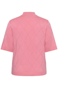 KCLIZZY ARGYLE KNIT roze
