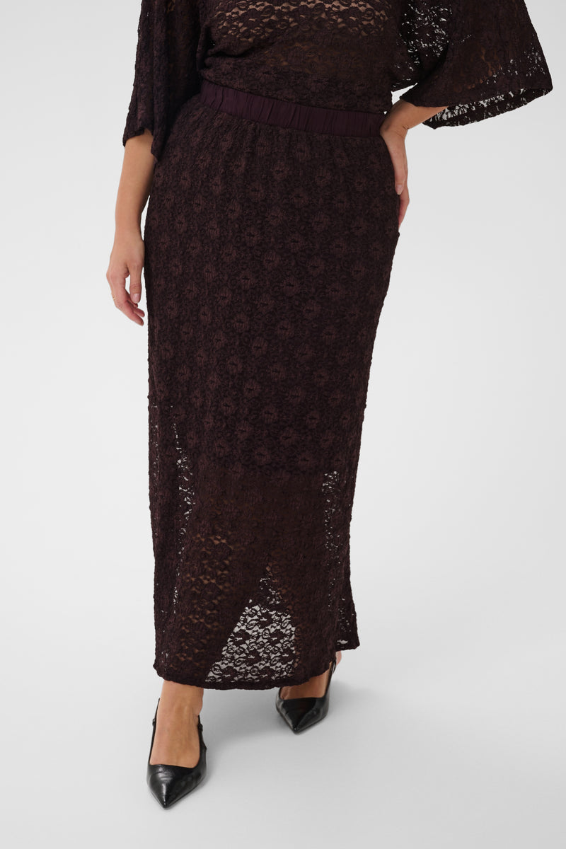 KCSALLY SKIRT fudge